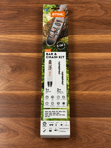2+1 Cut Kit 11 - 12" Guide Bar & Saw Chains