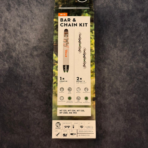 2+1 Cut Kit 12 - 14" Guide Bar & Saw Chains