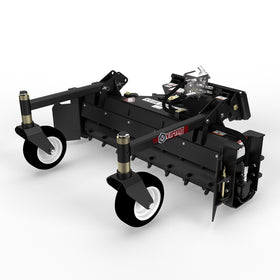 48" Mini Skid Power Rake
