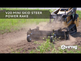 48" Mini Skid Power Rake - 0