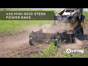 48" Mini Skid Power Rake - 0